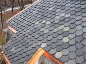 Natural black slate roof chinese natural roofing slate tiles