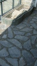 natural slate pavers, slate paving stone Outdoor Paving slate Flooring Slate Driveway Paver Irregular Tiles
