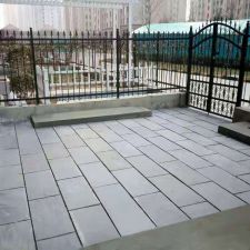 Top quality china natural slate paving stone outdoor paving