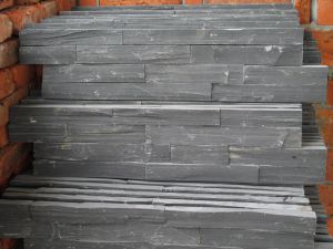 Z Shape Natural Slate Cultural Wall Cladding Stone Panels
