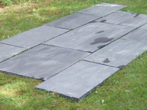 black slate paving stone for outdoor decoration