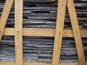 irregular shaped slate landscape stone paver for outdoor flooring
