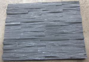 Black Rough Face Wall Cladding Slate